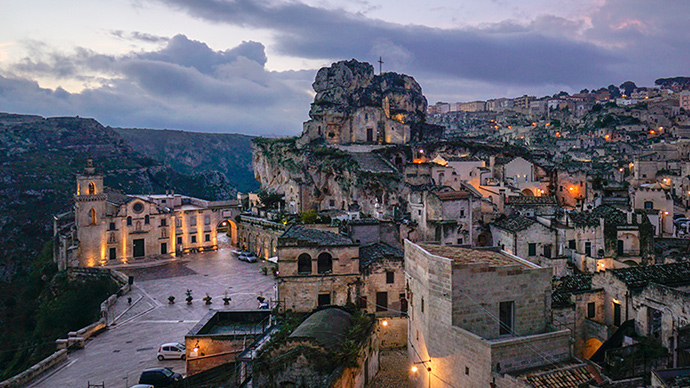 The fascinating cave dwellings and churches of Matera